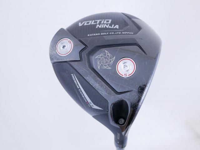 Driver : Katana : ไดรเวอร์ Katana Voltio NINJA Premium Carbon II TI (รุ่นใหม่ล่าสุด ออกปี 2025 ตีไกลมากๆ) Loft 9.5 ก้าน Tour AD VG-02 Flex R