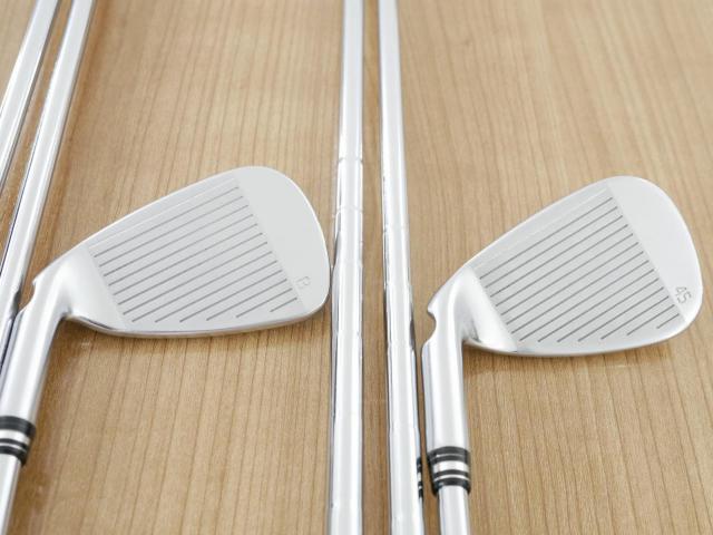 Iron set : Ping : ชุดเหล็ก Ping G430 (ออกปี 2023 Japan Spec. ใบใหญ่ ง่าย ไกล) มีเหล็ก 6-W,45 (6 ชิ้น) ก้านเหล็ก NS Pro Zelos 7 Flex S