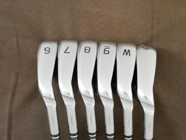 Iron set : Ping : ชุดเหล็ก Ping G430 (ออกปี 2023 Japan Spec. ใบใหญ่ ง่าย ไกล) มีเหล็ก 6-W,45 (6 ชิ้น) ก้านเหล็ก NS Pro Zelos 7 Flex S