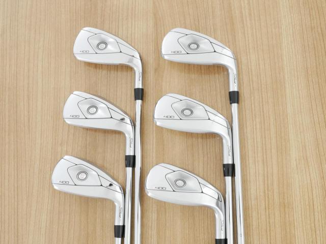 Iron set : Titleist : ชุดเหล็ก Titleist T400 (ออกปี 2023 ตีง่ายที่สุด ไกลที่สุด) มีเหล็ก 6-Pw,43 (6 ชิ้น) ก้านเหล็ก NS Pro 880 AMC Flex S