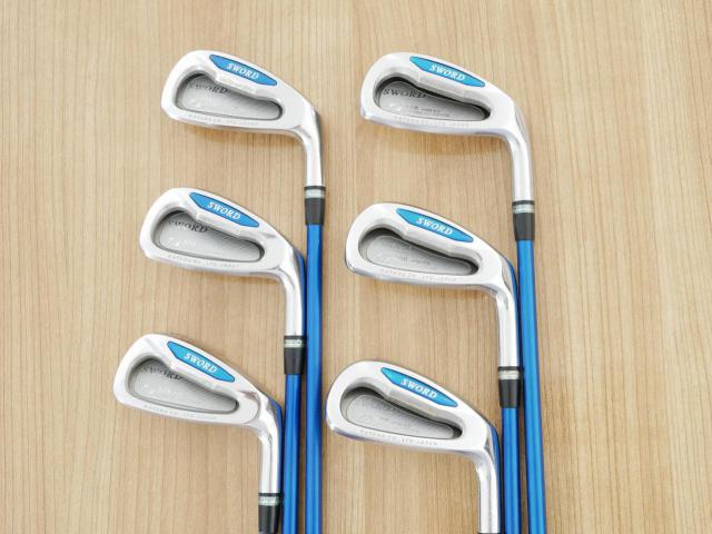 Iron set : Katana : ชุดเหล็ก Katana Sword 808 Forged (ตีง่าย ไกล นุ่ม หายากครับรุ่นนี้) มีเหล็ก 5-Pw (6 ชิ้น) ก้านกราไฟต์ Flex R