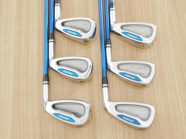 Iron set : Katana : ชุดเหล็ก Katana Sword 808 Forged (ตีง่าย ไกล นุ่ม หายากครับรุ่นนี้) มีเหล็ก 5-Pw (6 ชิ้น) ก้านกราไฟต์ Flex R