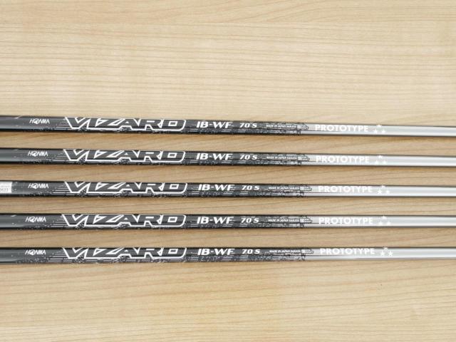 Iron set : Honma : **ก้าน 3 ดาว** ชุดเหล็ก Honma Beres NX (รุ่นปี 2023) มีเหล็ก 6-10 (5 ชิ้น) ก้านกราไฟต์ Honma Vizard IB-WF 70 Flex S (3 ดาว)