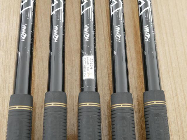 Iron set : Honma : **ก้าน 3 ดาว** ชุดเหล็ก Honma Beres NX (รุ่นปี 2023) มีเหล็ก 6-10 (5 ชิ้น) ก้านกราไฟต์ Honma Vizard IB-WF 70 Flex S (3 ดาว)