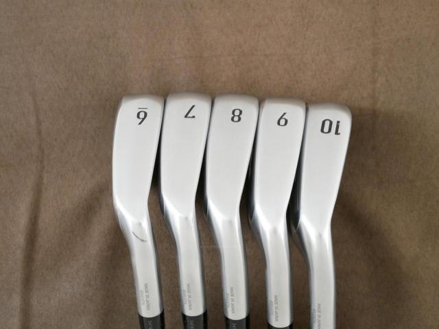 Iron set : Honma : **ก้าน 3 ดาว** ชุดเหล็ก Honma Beres NX (รุ่นปี 2023) มีเหล็ก 6-10 (5 ชิ้น) ก้านกราไฟต์ Honma Vizard IB-WF 70 Flex S (3 ดาว)