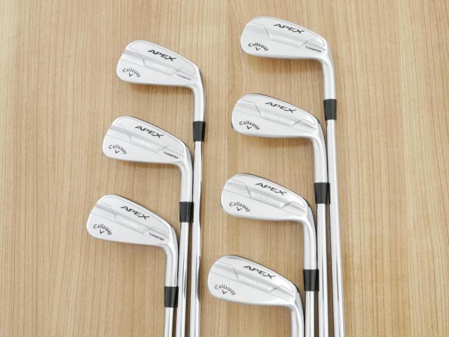 Iron set : Callaway : ชุดเหล็ก Callaway APEX Pro Forged (ออกปี 2022) มีเหล็ก 4-Pw (7 ชิ้น) ก้านเหล็ก Project X 5.5 Flex S