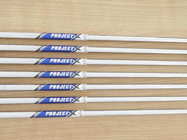 Iron set : Callaway : ชุดเหล็ก Callaway APEX Pro Forged (ออกปี 2022) มีเหล็ก 4-Pw (7 ชิ้น) ก้านเหล็ก Project X 5.5 Flex S