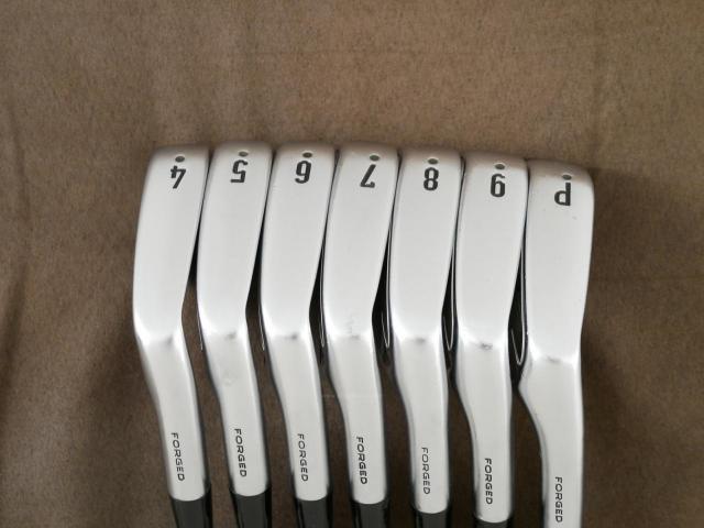 Iron set : Callaway : ชุดเหล็ก Callaway APEX Pro Forged (ออกปี 2022) มีเหล็ก 4-Pw (7 ชิ้น) ก้านเหล็ก Project X 5.5 Flex S