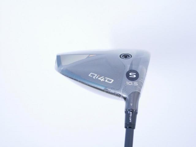 Driver : Taylormade : **ของใหม่ ยังไม่แกะพลาสติก** ไดรเวอร์ Taylormade Qi4D (รุ่นใหม่ล่าสุด ออกปี 2026) Loft 10.5 ก้าน Mitsubishi REAX 50 Flex S