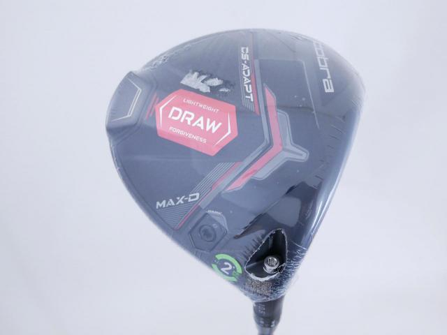 Driver : Other Brand : **ของใหม่ ยังไม่แกะพลาสติก** ไดรเวอร์ Cobra Darkspeed ADAPT MAX-D (ออกปี 2025) Loft 10.5 (ปรับได้) ก้าน Fujikura Speeder Flex S