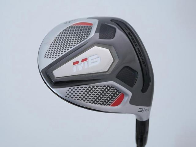 Fairway Wood : Taylormade : หัวไม้ 3 Taylormade M6 (ออกปี 2019) Loft 15 ก้าน Fujikura Speeder 661 Evolution IV Flex S