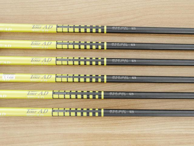 Iron set : Tourstage : ชุดเหล็ก Tourstage X-Blade GR (ใบใหญ่ ตีง่าย) มีเหล็ก 5-Pw (6 ชิ้น) ก้านกราไฟต์ Tour AD B14-03i Flex S