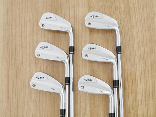 Iron set : Honma : ชุดเหล็ก Honma Tour World TR21X (ออกปี 2021 ตีง่าย ไกล) มีเหล็ก 5-10 (6 ชิ้น) ก้านเหล็ก NS Pro 950 NEO Flex R