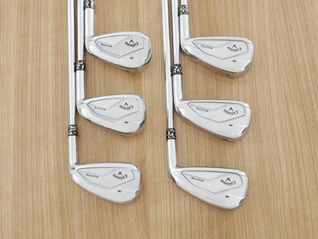 Iron set : Callaway : ชุดเหล็ก Callaway ELYTE X (รุ่นล่าสุด ออกปี 2025 ตีง่ายมาก ไกล Japan Spec.) มีเหล็ก 5-Pw (6 ชิ้น) ก้านเหล็ก NS Pro MODUS 105 Flex S