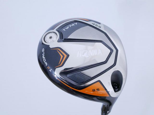 Driver : Honma : ไดรเวอร์ Honma Tour World TW747 455 (ออกปี 2019) Loft 9.5 ก้าน Honma Vizard EX-C55 Flex R
