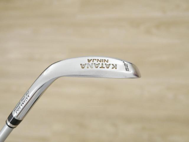Wedge : Other : Wedge Katana NINJA Iron (ออกปี 2020 หน้าเด้ง ตีไกลมาก) Loft 52 ก้านกราไฟต์ Flex R