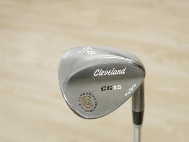 Wedge : Cleveland : Wedge Cleveland CG15 Loft 58 ก้านเหล็ก Dynamic Gold S200