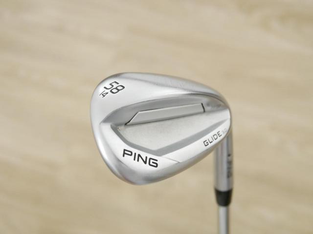 Wedge : Other : Wedge Ping Glide 3.0 Loft 58 ก้านเหล็ก NS Pro Modus 105 Flex S