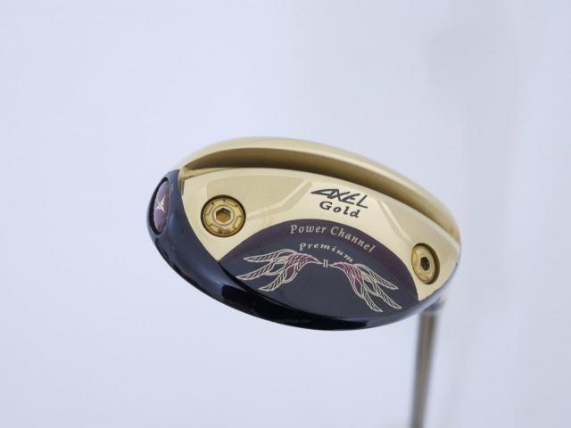 Fairway Wood : Tsuruya : ไม้กระเทย Tsuruya AXEL Gold Premium II (รุ่นท๊อปสุด หายากมาก) Loft 23 Flex R
