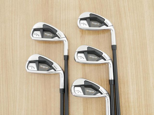 Iron set : Callaway : ชุดเหล็ก Callaway Rogue ST Max (ออกปี 2022 ตีง่าย ไกลมาก) มีเหล็ก 6-Pw (5 ชิ้น) ก้านกราไฟต์ Fujikura VENTUS 5 Flex R