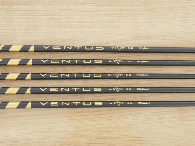 Iron set : Callaway : ชุดเหล็ก Callaway Rogue ST Max (ออกปี 2022 ตีง่าย ไกลมาก) มีเหล็ก 6-Pw (5 ชิ้น) ก้านกราไฟต์ Fujikura VENTUS 5 Flex R