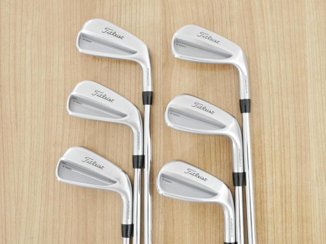 Iron set : Titleist : ชุดเหล็ก Titleist T150 Forged (รุ่นล่าสุด ออกปี 2025 นุ่ม แน่น คม) มีเหล็ก 5-Pw (6 ชิ้น) ก้านเหล็ก NS Pro Modus 115 Flex S