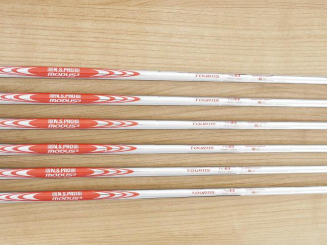 Iron set : Titleist : ชุดเหล็ก Titleist T150 Forged (รุ่นล่าสุด ออกปี 2025 นุ่ม แน่น คม) มีเหล็ก 5-Pw (6 ชิ้น) ก้านเหล็ก NS Pro Modus 115 Flex S