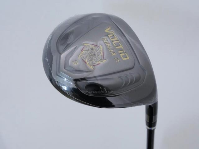 Fairway Wood : Katana : **ของใหม่ ยังไม่แกพลาสติก** หัวไม้ 3 Katana Voltio NINJA Alpha (ตัวท๊อป รุ่นใหม่ปี 2019) Loft 16 ก้าน Fujikura Speeder 462 Evolution Flex SR