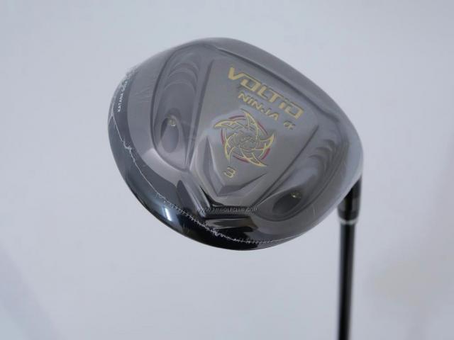 Fairway Wood : Katana : **ของใหม่ ยังไม่แกพลาสติก** หัวไม้ 3 Katana Voltio NINJA Alpha (ตัวท๊อป รุ่นใหม่ปี 2019) Loft 16 ก้าน Fujikura Speeder 462 Evolution Flex SR