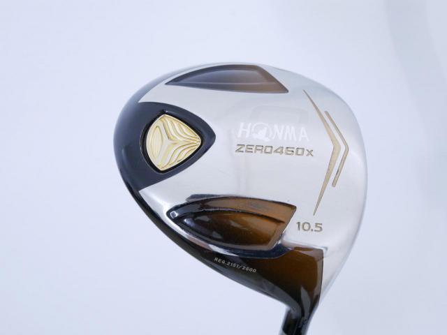Driver : Honma : **ก้าน 3 ดาว** ไดรเวอร์ Honma ZERO 460x Limited (หน้าเด้งเกินกฏ รุ่นพิเศษ มีเพียง 2500 อันทั่วโลก) Loft 10.5 ก้าน ARMRQ 47 Flex SR (3 ดาว)