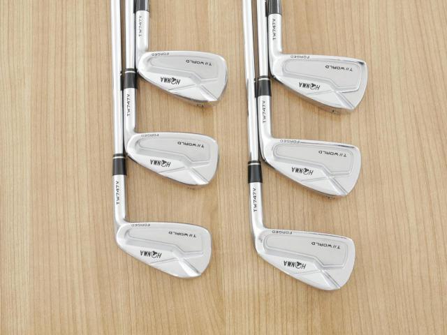 Iron set : Honma : ชุดเหล็ก Honma Tour World TW747V Forged (รุ่นปี 2019) มีเหล็ก 5-10 (6 ชิ้น) ก้านเหล็ก AMT Tour White S200