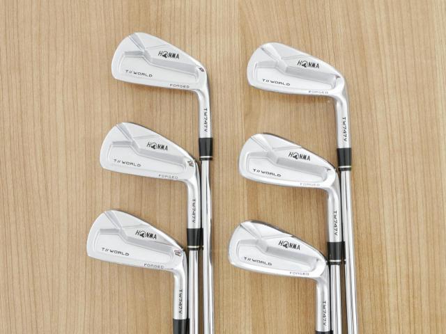 Iron set : Honma : ชุดเหล็ก Honma Tour World TW747V Forged (รุ่นปี 2019) มีเหล็ก 5-10 (6 ชิ้น) ก้านเหล็ก AMT Tour White S200