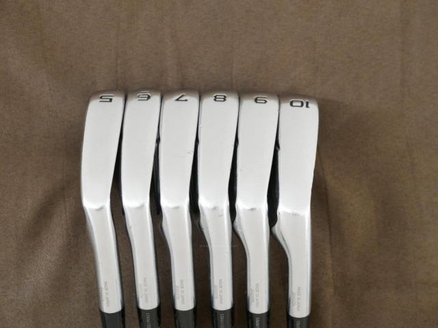 Iron set : Honma : ชุดเหล็ก Honma Tour World TW747V Forged (รุ่นปี 2019) มีเหล็ก 5-10 (6 ชิ้น) ก้านเหล็ก AMT Tour White S200