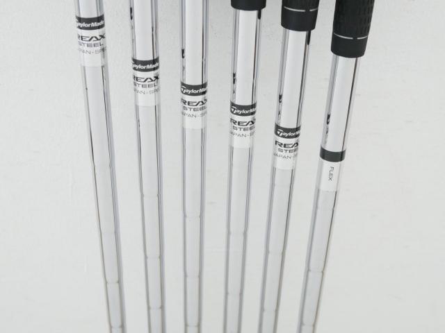 Iron set : Taylormade : ชุดเหล็ก Taylormade M6 (ออกปี 2019 Japan Spec) มีเหล็ก 5-Pw (6 ชิ้น) ก้านเหล็ก REAX 85 Flex S