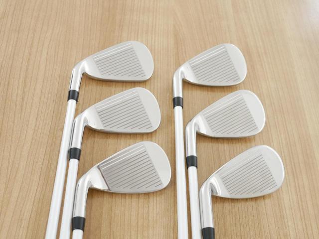 Lady club : All : ชุดเหล็ก Callaway Mavrik MAX Lite (ออกปี 2020 ตีง่าย ไกลมากๆ) มีเหล็ก 6-Pw,Sw (6 ชิ้น) ก้านกราไฟต์ Mitsubishi Diamana 40 Flex L