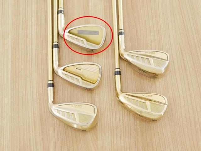Iron set : Katana : **มีตำหนิ** ชุดเหล็ก Katana Voltio NINJA 880Hi Gold (รุ่นท็อปสุด ปี 2018 ตีง่าย ไกล สวยมากๆ) มีเหล็ก 6-Pw (5 ชิ้น) ก้านกราไฟต์ Fujikura Speeder 361 Flex R-Easy Light (R2)