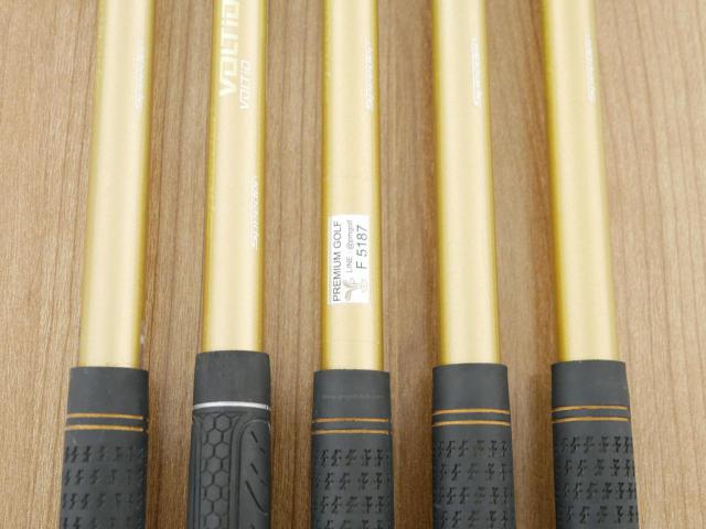 Iron set : Katana : **มีตำหนิ** ชุดเหล็ก Katana Voltio NINJA 880Hi Gold (รุ่นท็อปสุด ปี 2018 ตีง่าย ไกล สวยมากๆ) มีเหล็ก 6-Pw (5 ชิ้น) ก้านกราไฟต์ Fujikura Speeder 361 Flex R-Easy Light (R2)