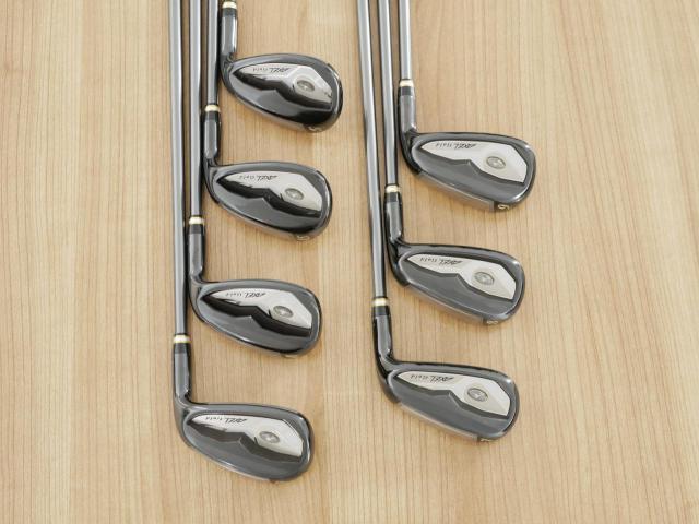 Iron set : Tsuruya : ชุดเหล็ก Tsuruya AXEL Gold Premium V (ออกปี 2023 ของใหม่ 7 หมื่นกว่าบาท หน้าเด้งสุดๆ ไกลสุดๆๆ) มีเหล็ก 7-Pw,Aw,As,Sw (7 ชิ้น ครบเซ็ต) ก้านกราไฟต์ Flex R