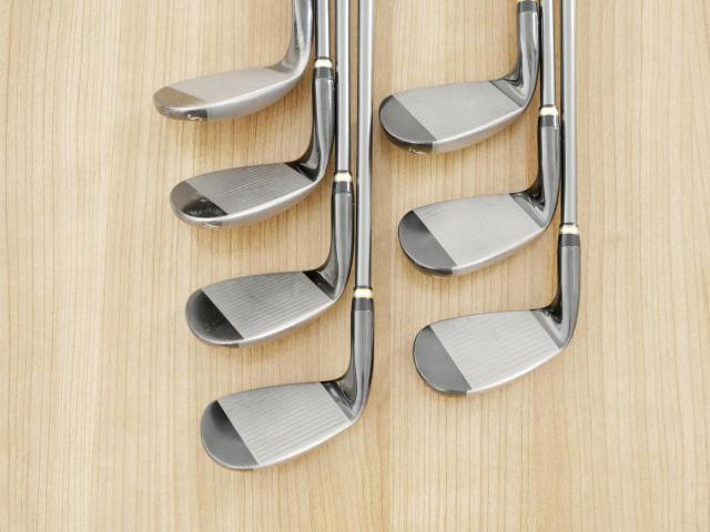 Iron set : Tsuruya : ชุดเหล็ก Tsuruya AXEL Gold Premium V (ออกปี 2023 ของใหม่ 7 หมื่นกว่าบาท หน้าเด้งสุดๆ ไกลสุดๆๆ) มีเหล็ก 7-Pw,Aw,As,Sw (7 ชิ้น ครบเซ็ต) ก้านกราไฟต์ Flex R