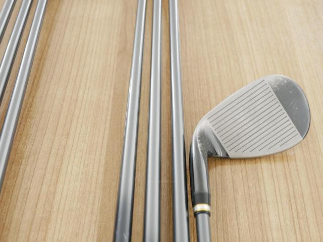 Iron set : Tsuruya : ชุดเหล็ก Tsuruya AXEL Gold Premium V (ออกปี 2023 ของใหม่ 7 หมื่นกว่าบาท หน้าเด้งสุดๆ ไกลสุดๆๆ) มีเหล็ก 7-Pw,Aw,As,Sw (7 ชิ้น ครบเซ็ต) ก้านกราไฟต์ Flex R