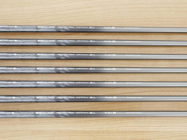 Iron set : Tsuruya : ชุดเหล็ก Tsuruya AXEL Gold Premium V (ออกปี 2023 ของใหม่ 7 หมื่นกว่าบาท หน้าเด้งสุดๆ ไกลสุดๆๆ) มีเหล็ก 7-Pw,Aw,As,Sw (7 ชิ้น ครบเซ็ต) ก้านกราไฟต์ Flex R
