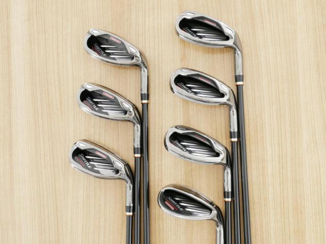 Iron set : Maruman : ชุดเหล็กกระเทย Maruman Shuttle i3000AR (ตีง่าย ไกลมาก) มีเหล็ก 6-10,Pw,Sw (7 ชิ้น) ก้านกราไฟต์ Flex R