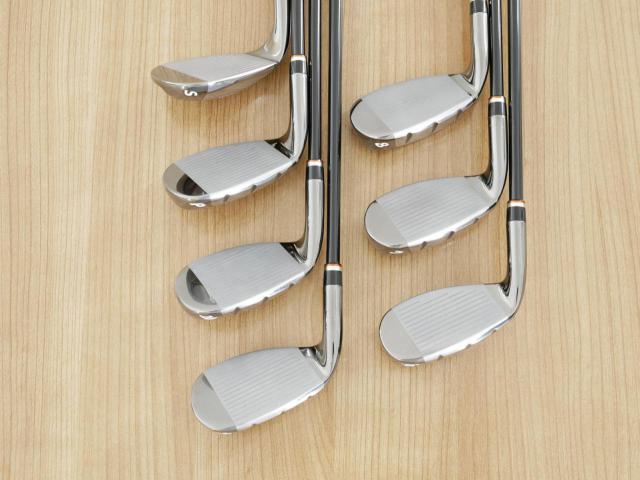 Iron set : Maruman : ชุดเหล็กกระเทย Maruman Shuttle i3000AR (ตีง่าย ไกลมาก) มีเหล็ก 6-10,Pw,Sw (7 ชิ้น) ก้านกราไฟต์ Flex R
