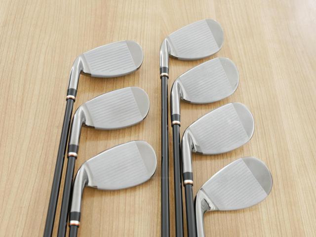 Iron set : Maruman : ชุดเหล็กกระเทย Maruman Shuttle i3000AR (ตีง่าย ไกลมาก) มีเหล็ก 6-10,Pw,Sw (7 ชิ้น) ก้านกราไฟต์ Flex R