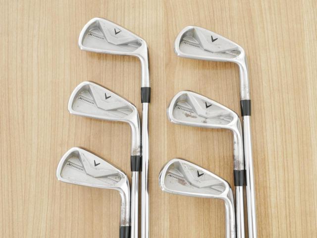 Iron set : Callaway :  ชุดเหล็ก Callaway X Forged RAW Finish (หายาก รุ่นล่าสุด ออกปี 2026 นุ่ม แน่น หล่อมาก) มีเหล็ก 5-Pw (6 ชิ้น) ก้านเหล็ก Dynamic Gold 105 S200