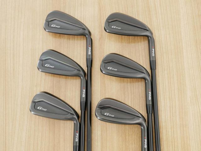 Iron set : Ping : ชุดเหล็ก Ping G710 (ปี 2021 Japan Spec. ใบใหญ่ ง่ายที่สุด ไกลที่สุดของ Ping) มีเหล็ก 5-Pw (6 ชิ้น) ก้านกราไฟต์ Ping ALTA Distanza 40 Flex R