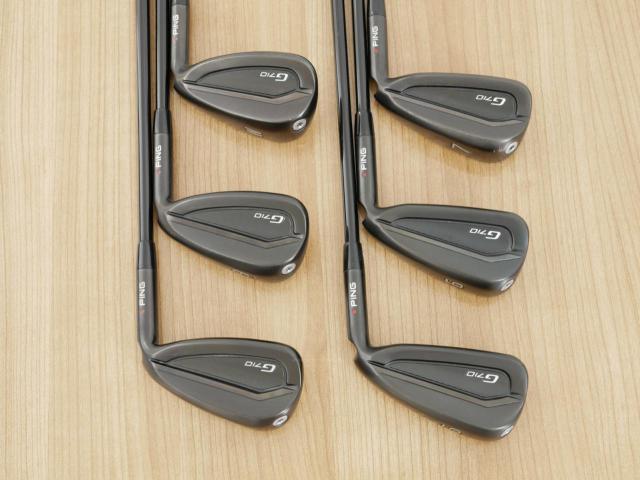 Iron set : Ping : ชุดเหล็ก Ping G710 (ปี 2021 Japan Spec. ใบใหญ่ ง่ายที่สุด ไกลที่สุดของ Ping) มีเหล็ก 5-Pw (6 ชิ้น) ก้านกราไฟต์ Ping ALTA Distanza 40 Flex R