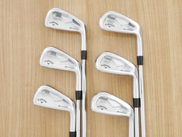Iron set : Callaway : ชุดเหล็ก Callaway X Forged MAX (รุ่นล่าสุด ออกปี 2025) มีเหล็ก 5-Pw (6 ชิ้น) ก้านเหล็ก NS Pro Modus 105 Flex S