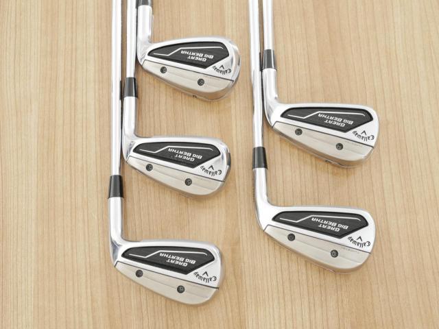 Iron set : Callaway : ชุดเหล็ก Callaway Great Big Bertha (ออกปี 2023 Japan Spec แพงสุด ตีง่ายสุด ไกล) มีเหล็ก 6-Pw (5 ชิ้น) ก้านเหล็ก NS Pro 950 NEO Flex S