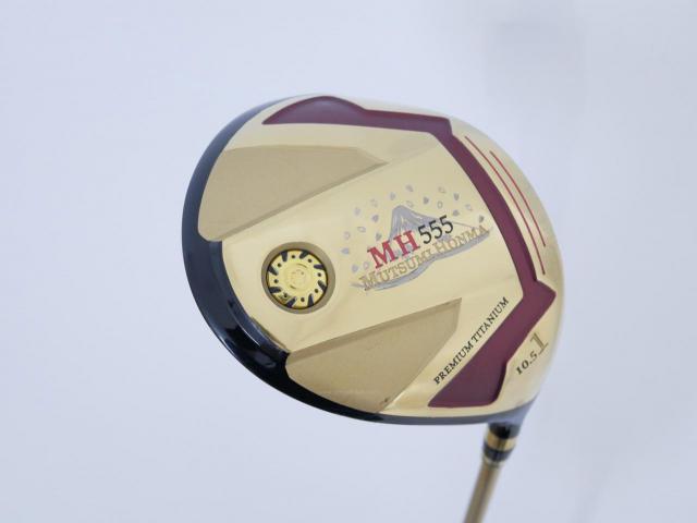 Driver : Other Brand : ไดรเวอร์ Mutsumi Honma MH555 (ปี 2022 หัวขนาด 555cc. หน้าเด้งเกินกฏ) Loft 10.5 Flex R